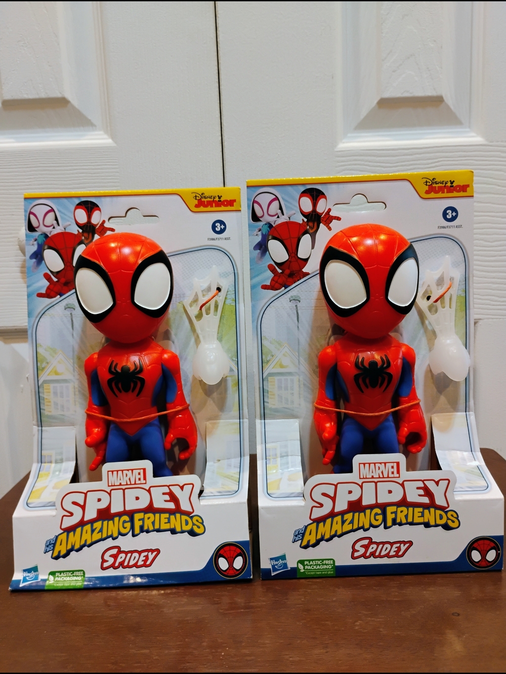 Marvel Spidey Amazing Friends Spidey Figure Lot Of 2